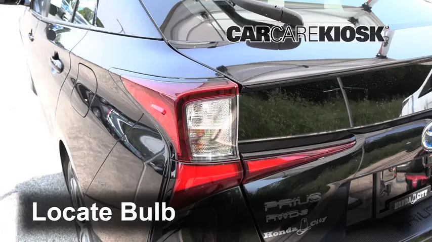 2019 Toyota Prius XLE 1.8L 4 Cyl. Éclairage Feux de position arrière (remplacer ampoule)